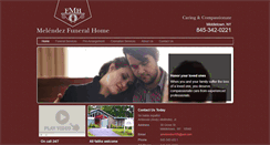 Desktop Screenshot of melendezfuneralhome.com